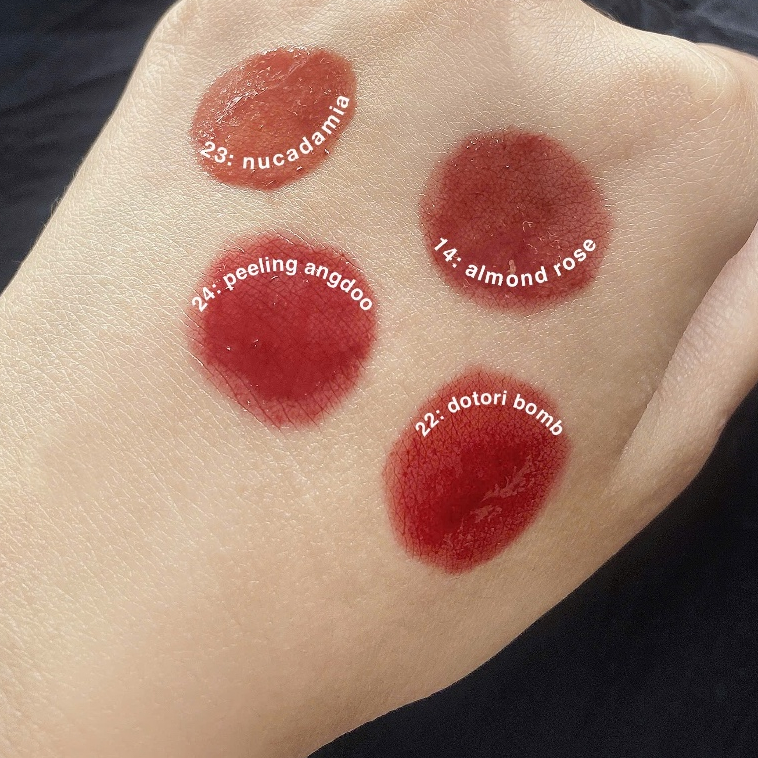 Son Tint Bóng Romand Juicy Lasting Tint màu 23 Màu Đỏ Nâu Nude | BigBuy360 - bigbuy360.vn
