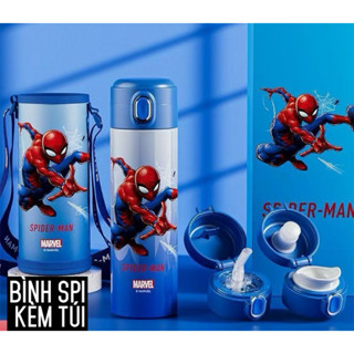 Bình nước giữ nhiệt Paw Patrol Spiderman Avengers cho bé