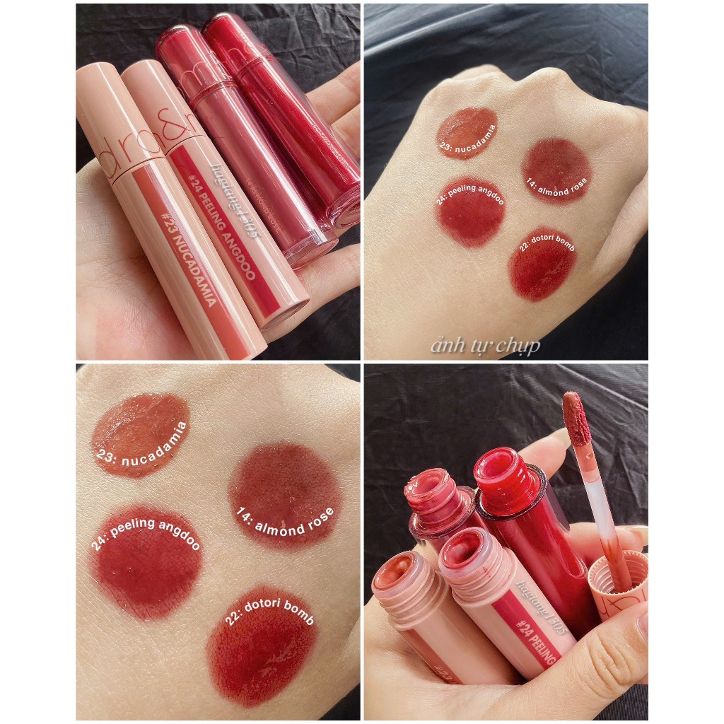 Son Tint Bóng Romand Juicy Lasting Tint màu 23 Màu Đỏ Nâu Nude | BigBuy360 - bigbuy360.vn