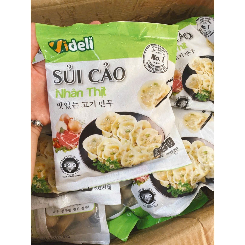 Sủi Cảo Nhân Thịt túi 1kg (giao tphcm)