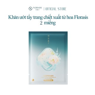  Florasis Hoa Tây Tử  Khăn Ướt Tẩy Trang Chiết Xuất Từ Hoa 