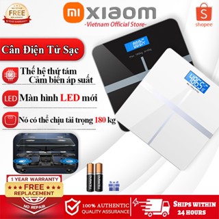 Cân Điện Tử Sạc 👗độ chính xác rất cao,Màn Hình Led Kính Cường Lực Bền Bỉ Cân Gia Đình Trọng Lượng Tối Đa 180KG