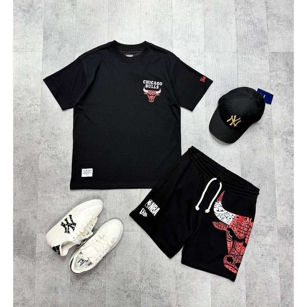 (CHÍNH HÃNG) ÁO CHICAGO BULLS V2 - ĐEN - 16588560