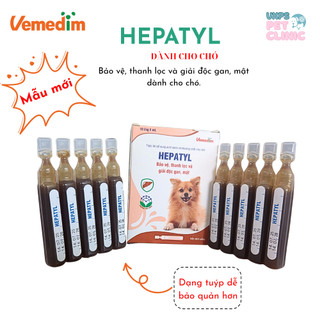  Vemedim Hepatyl - Bảo vệ Thanh Lọc Và Giải Độc Gan Mật Dành Cho Chó 