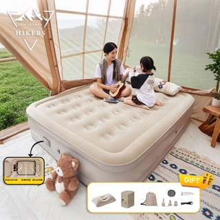  Nệm bơm hơi tự động Giường bơm hơi,kèm bơm điện Đệm hơi dày,【Quà Máy Bơm Điện+Gối  