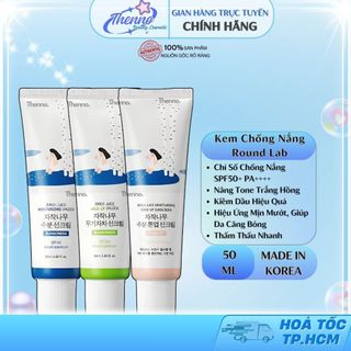  Kem Chống Nắng Round Lab Birch Juice Moisturizing Sun Cream Tone up Mild-Up SPF50+ PA++++ 50ml Hàn Quốc 