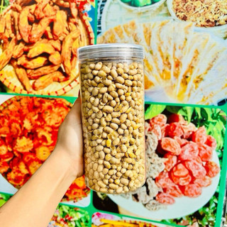 Combo 3 Hũ (1,2kg) Đậu Sấy Giòn Rang Muối ( Đậu Đen Xanh Lòng, Đậu Xanh, Đậu Nành).  Ăn Vặt Food Đậu Hạt Heathy