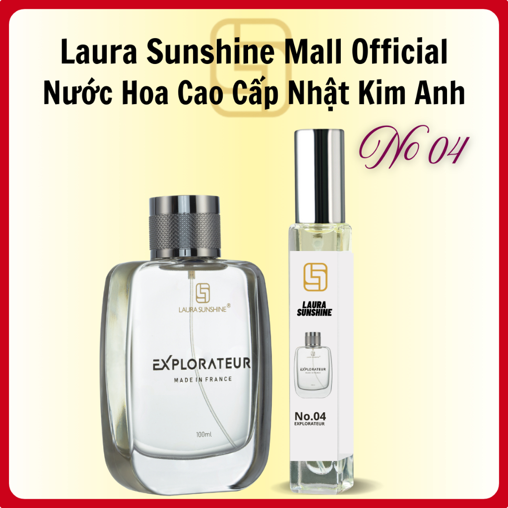 [ No4] Nước Hoa Nhật Kim Anh Chai Chiết 10ml
