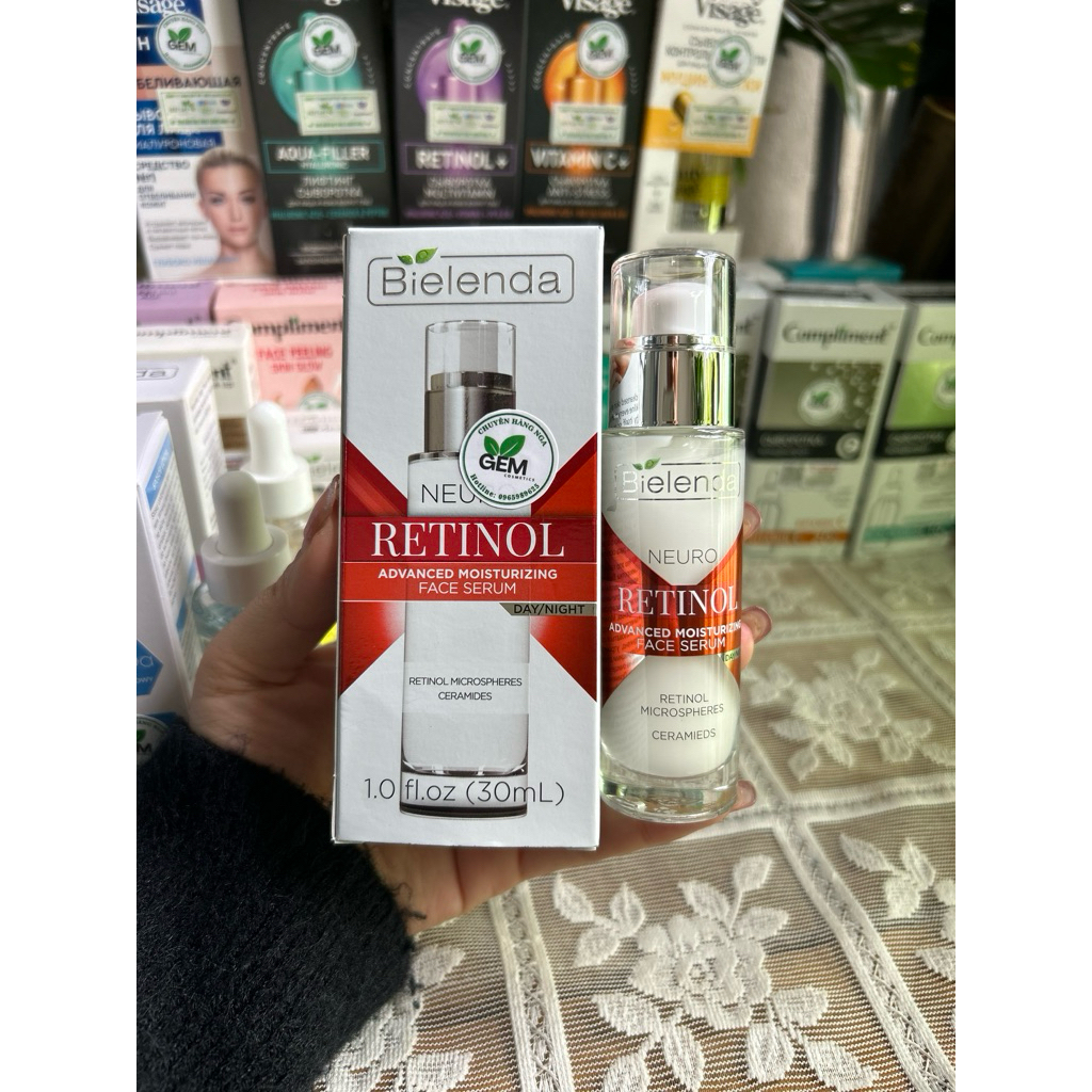 SERUM CHỐNG LÃO HÓA BIELENDA NEURO RETINOL ADVANCED MOISTURIZING SERUM DAY/NIGHT – 30ML