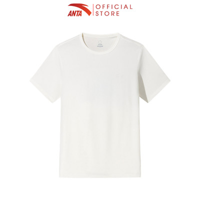 ANTA Nam Outdoor Camping Áo thun Thời Trang Áo Phông Unisex Life Style form rộng rãi 1525B6103