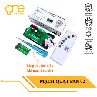 Mạch điều khiển quạt từ xa FAN02, Bo quạt điều hòa từ xa thông minh, Mạch quạt từ xa FAN-02