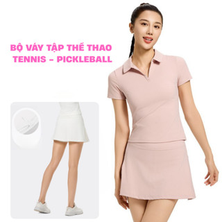 Váy thể thao nữ cao cấp Pickleball Golf Tennis cầu lông dã ngoại thời trang thoáng mát Yuripromax