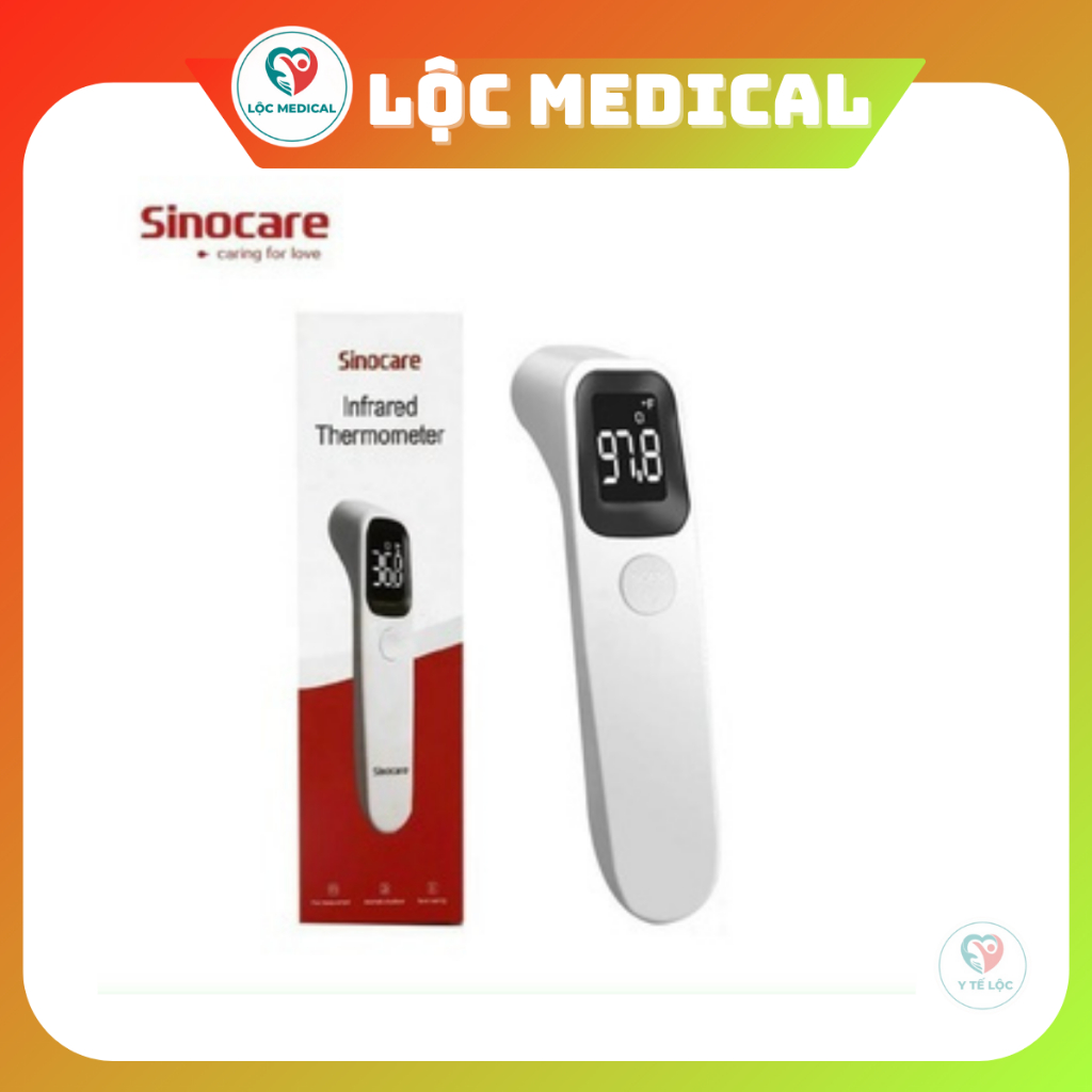 Nhiệt Kế Điện Tử Sinocare,Yasee hoặc GiGiCare Hồng Ngoại Đo Trán trong 1s BH chính hãng 3 năm