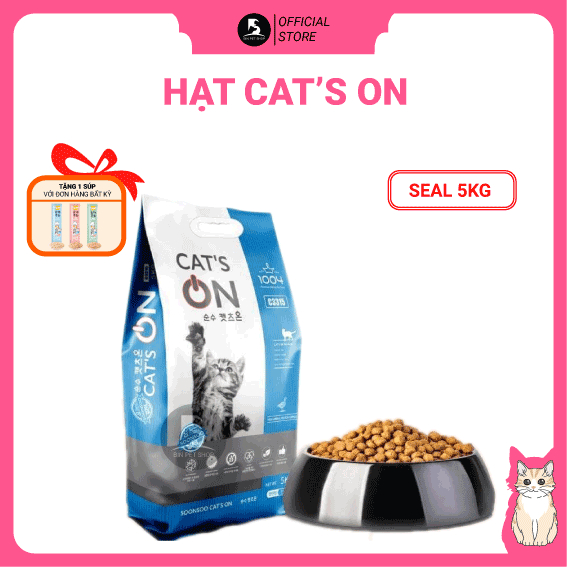 Hạt Cat's On 5kg dành cho Mèo BinPetShop