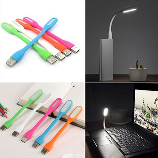 Đèn Led USB MIni Siêu Sáng Bằng Nhưa Dẻo Uốn Công 360 Độ - Bóng Đèn Led Cổng USB