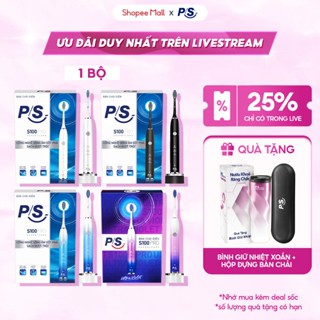 [Live] Bàn Chải Điện P/S S100 PRO - Công Nghệ Sóng Âm, Chải Sạch Mảng Bám Tới 10X