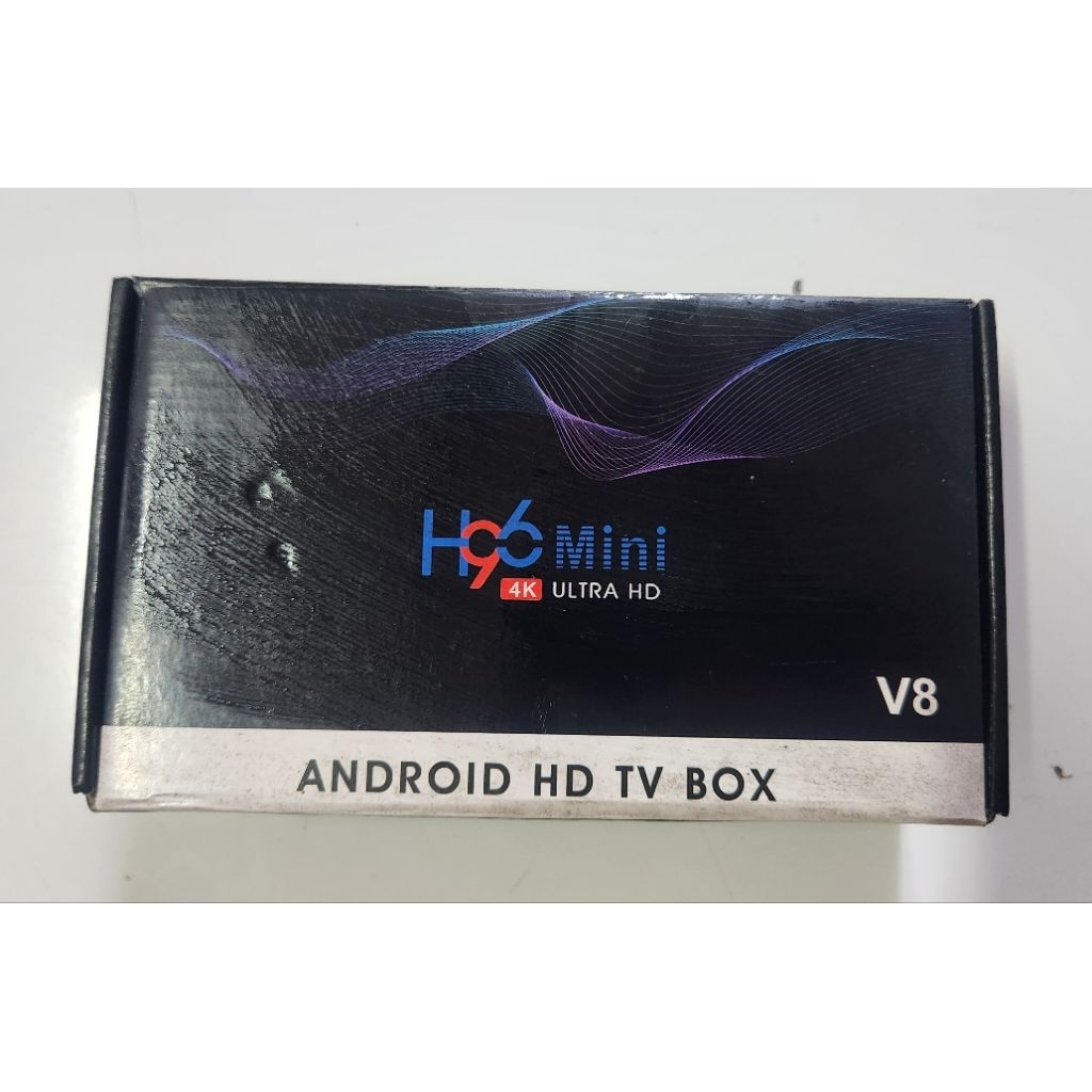 Android TV Box H96 mini 4K V8 cũ full box