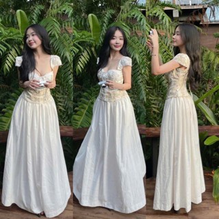 CHÂN VÁY LINEN 3M , 50% lưng chun , chiều dài váy 97cm , có lót trong size S M dễ mang