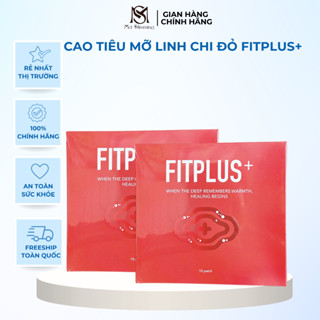 Cao Dán, Miếng Dán Giảm Mỡ Linh Chi Đỏ FitPlus+ [CHÍNH HÃNG] Công Thức Tiêu Mỡ Bụng Từ Y Học Cổ Truyền
