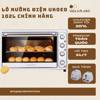 Lò Nướng Điện Đối Lưu Ukoeo 102L Chính Hãng (HBD-1201) 2026 - Bảo Hành 12 Tháng