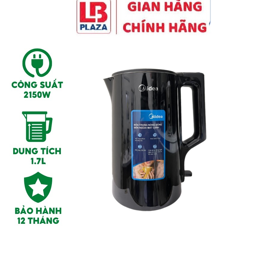 (Rẻ nhất) Ấm siêu tốc Midea Mk-1523DD