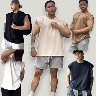 [ có BIGSIZE]ÁO THUN TANKTOP Unisex Menswear Top [Combo được trọn màu khi ghi chú]  Cotton tổ ong, Trơn Basic áo Tanktop