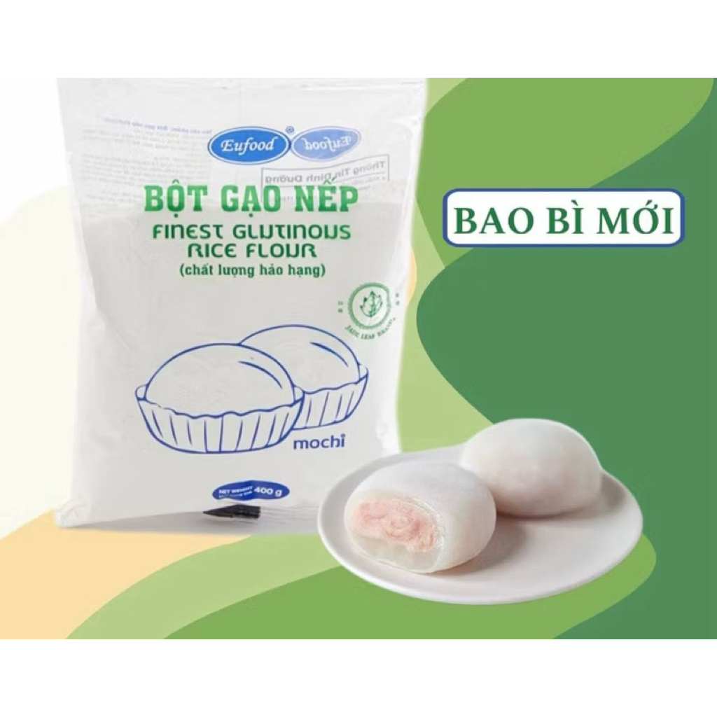 Bột gạo nếp Thái 400g- 1kg (Glutinous rice flour)