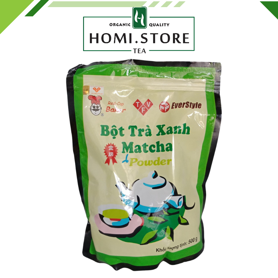 [Homi Store] Bột Matcha Đài Loan Everstyle 500gr