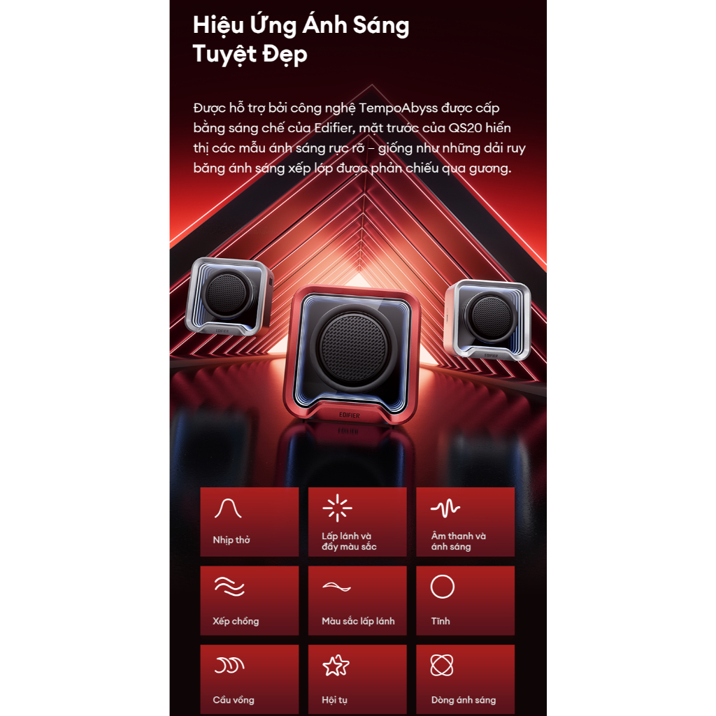 Loa Bluetooth EDIFIER QS20 | Công Suất 6W | Sử Dụng Đến 18H | Bluetooth 6.0 | Bảo Hành 15 Tháng | BigBuy360 - bigbuy360.vn