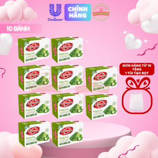  Combo 10 Bánh Xà Phòng Lifebuoy Matcha Khổ Qua 90G  Đơn Từ 1K Tặng Túi Tạo Bọt  
