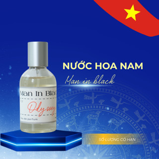  Nước hoa nam ALFAMAN ODYSEEY Man In Black Nam Tươi Mát Nam Tính Lưu Hương 7H 