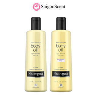 Dầu dưỡng cơ thể Neutrogena Body Oil Light Sesame Formula ( 250mL )