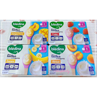 SỮA CHUA BLEDINA( vỉ 6 hộp * 60gr) DATE  11/2025