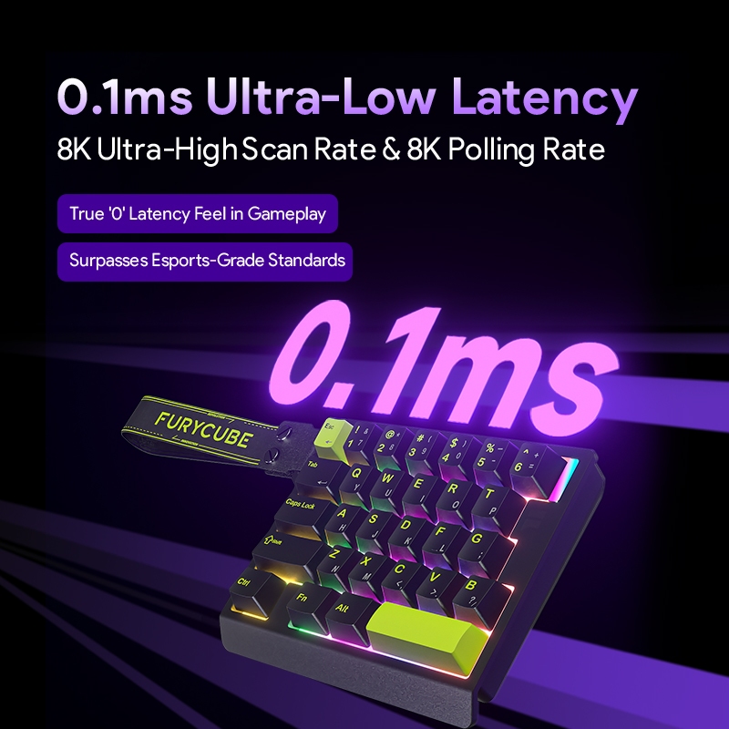 ZIFRIEND M30 HE Bàn phím chơi game cơ học công tắc từ tính có đèn LED RGB có dây 29 phím | BigBuy360 - bigbuy360.vn