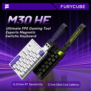 ZIFRIEND M30 HE Bàn phím chơi game cơ học công tắc từ tính có đèn LED RGB có dây 29 phím