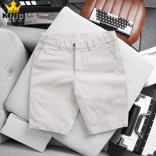   Sidetab  Quần Short Nam Kaki KINGFASHION Sang Trọng Co Giãn Thoải Mái 