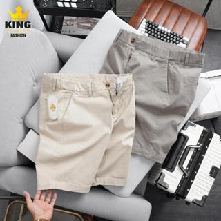   Sidetab  Quần Short Nam Kaki KINGFASHION Sang Trọng Co Giãn Thoải Mái 