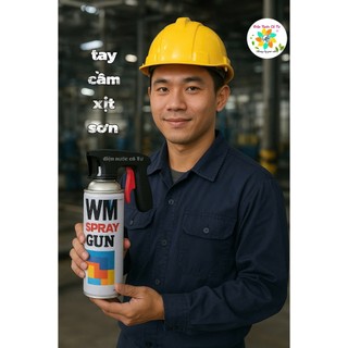 Bình phun sơn ATM Spray màu Tím (Purple) A240