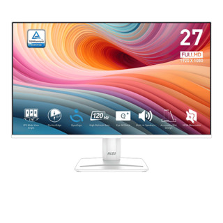  Màn hình MSI Pro MP275W E2 | 27 inch Full HD IPS 120Hz 1 ms phẳng trắng Chính hãng 