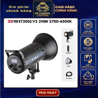  Đèn LED Livestream ET300S và ET300S PRO MAX 2025 BI-COLOR 210W Quay Chụp Ảnh Chỉnh Nhiệt Độ Màu 