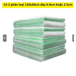  Bông ép xanh lọc nước cho bể cá cảnh - Bông lọc trắng xanh 2 lớp lọc nước bể cá cảnh 