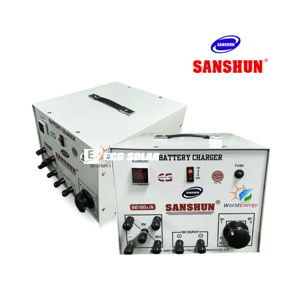 [Mã ELHA22 giảm 5% đơn 300K] Máy sạc bình ắc quy Sanshun 60A