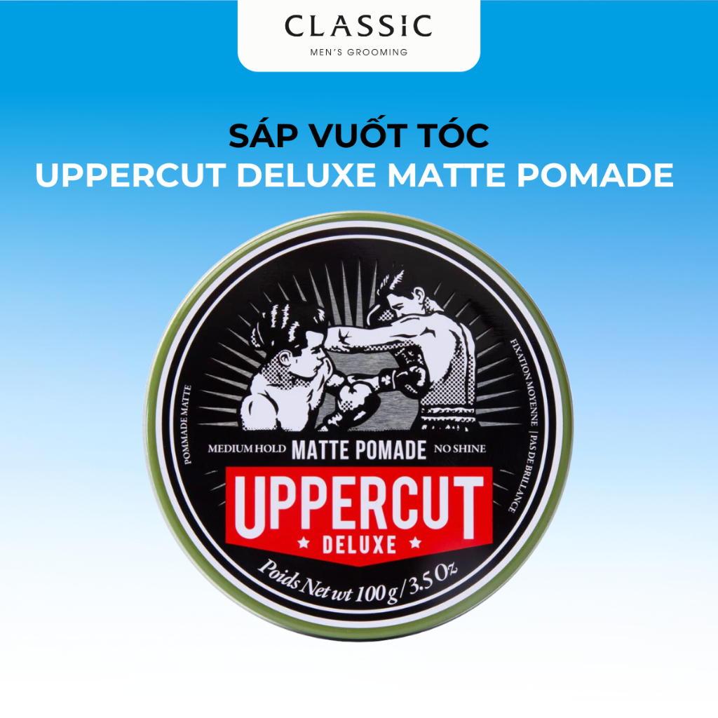 Sáp Vuốt Tóc Uppercut Deluxe Matte Pomade