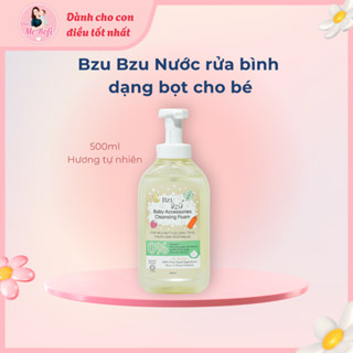 Nước rửa bình sữa và đồ dùng em bé BZU BZU chai 500ml - Mẹ Rofi