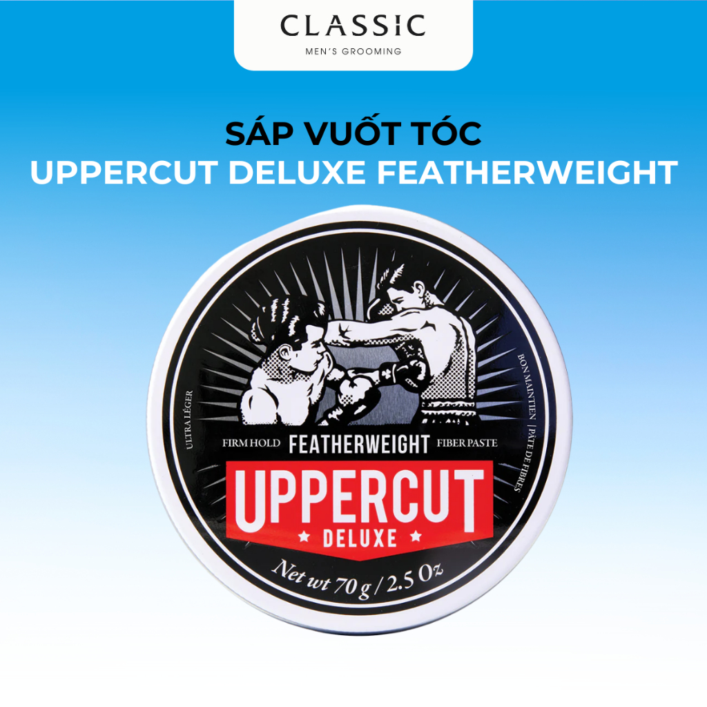 Sáp Vuốt Tóc Uppercut Deluxe Featherweight Pomade