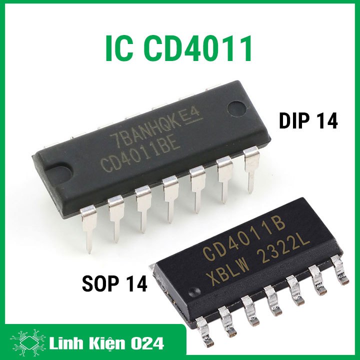 IC đếm CD4011 14P