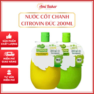 Nước Cốt Chanh Hữu Cơ Citrovin Đức 200ml