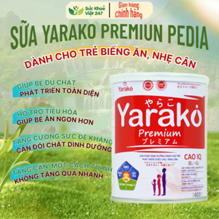 Hộp 900g Sữa Tăng Chiều Cao YARAKO PREMIUM CAOIQ Giúp Cho Trẻ Phát Triển Chiều Cao Và Tăng Cân