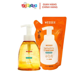 NƯỚC RỬA BÌNH SỮA HÀN QUỐC WESSER 500ml