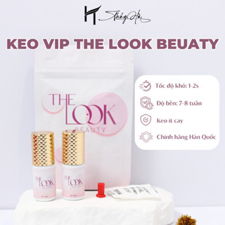  Keo Nối Mi Vip The Look Beauty khô 1-2s keo ít cay bền 7-8 tuần Dụng Cụ Nối Mi Thúy Hà 